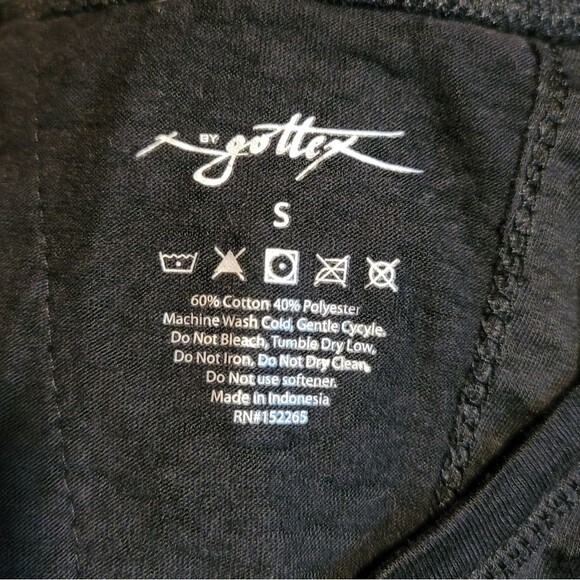 X by Gottex Black Sleeveless Athletic Top Back Knot Size Small - Picture 5 of 8